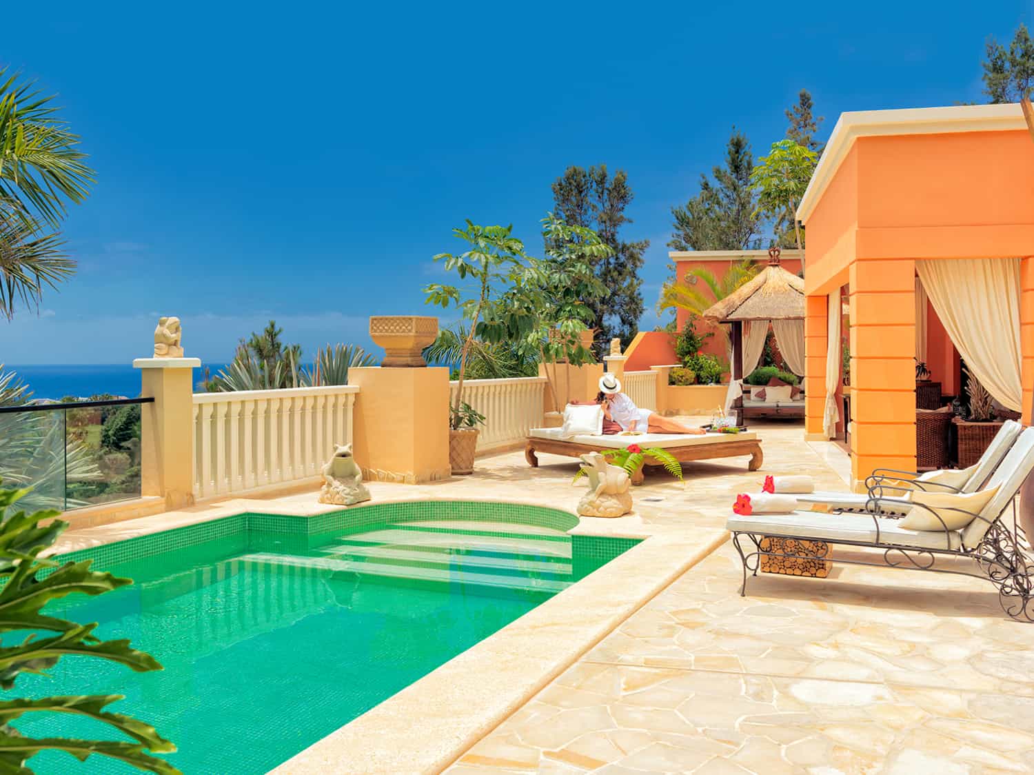 3 dormitorios - Villa Queen con Pavilion